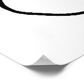 Funny Rubber Chicken Riding Bicycle Poster (Ecke)