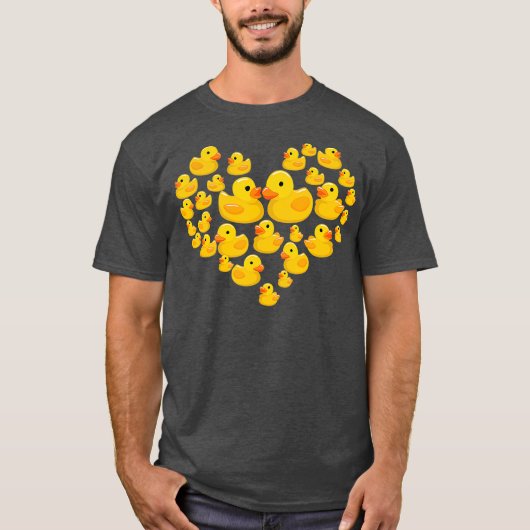 Funny Rubber Duck Geschenk für Männer Frauen Coole T-Shirt (Vorderseite)