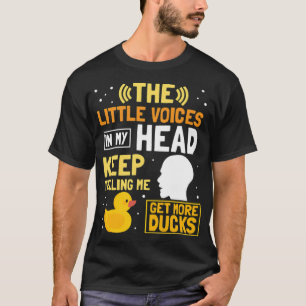 Funny Rubber Duck Gift Mehr Enten Knochen eine Fra T-Shirt