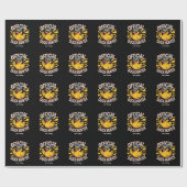 Funny Rubber Duck Junting Cruise Squad Laughs Geschenkpapier (Flach)