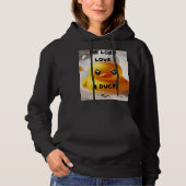 Funny Rubber Duck Lord Liebe A Duck Quote Hoodie (Vorderseite)