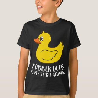 Funny Rubber Duck Spirit Animal Funny Duck T-Shirt