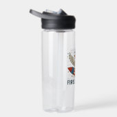 Funny Rubber Duck USA Patriotic Firequacker 4. Trinkflasche (Rechts)