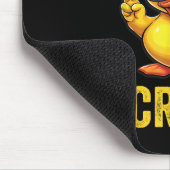 Funny Rubber Duckie Crew Rubber Duck Mousepad (Ecke)