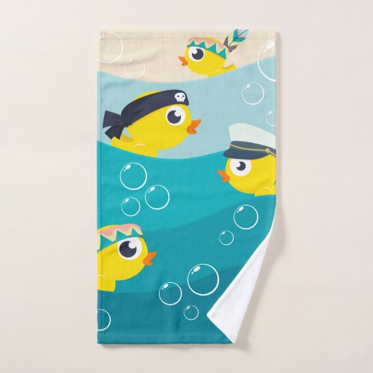 Funny Rubber Duckie Sea Beach Baby Handtuch (Handtuch)