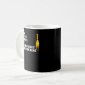 Funny Rubber Hühnergeschenk Männer Frauen Rubber H Kaffeetasse (Vorderseite Links)