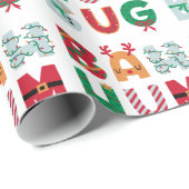 Funny Rubbish Bah Humbug Geschenkpapier (Rolleneckpunkt)