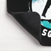 Funny Rude Drill It to Squirts Ice Fishing Gi Mousepad (Ecke)