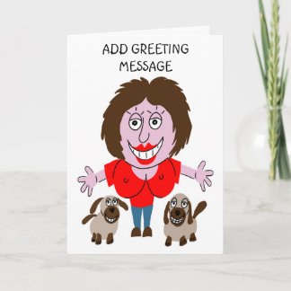 Funny Rude Happy Birthday Karte