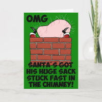Funny, rude Santa