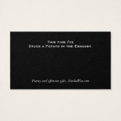 Funny Rude Spaß Sie Sind zum Kotzen am Parking Bus (Rückseite)