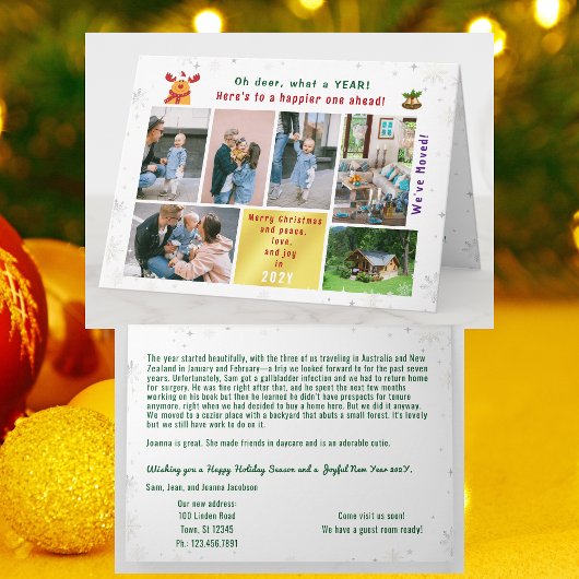 Funny Rudolph Oh Deer Wir haben 6 Fotos modernisie Karte