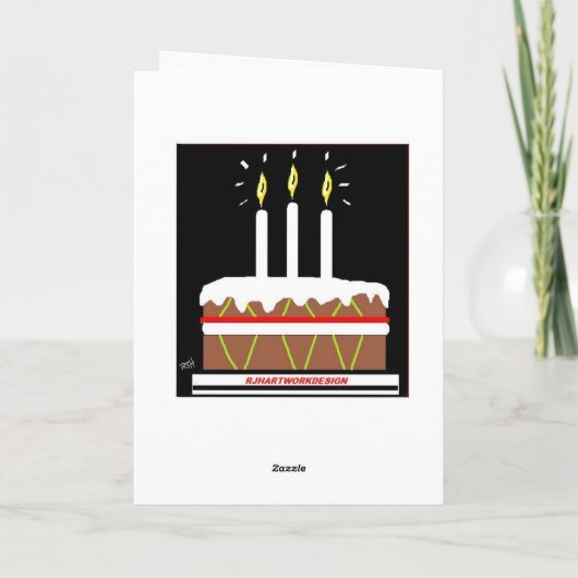 FUNNY RUGBY BIRTHDAY CARD KARTE (Rückseite)