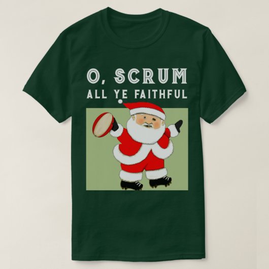 Funny Rugby Sports T-Shirt (Design vorne)