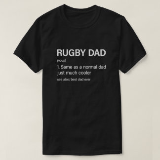 Funny Rugby Vater Definition Rugby Lover T-Shirt