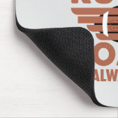 Funny Rugby Vater und Rugby Coach Mousepad (Ecke)