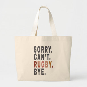 Funny Rugby Weekender , für Rugby Mama, Geschenk I Jumbo Stoffbeutel