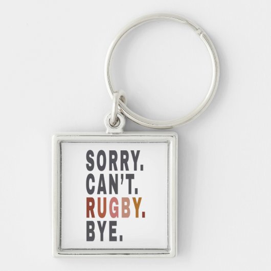 Funny Rugby Weekender , für Rugby Mama, Geschenk I Schlüsselanhänger (Vorne)