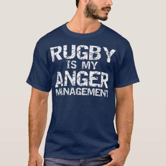 Funny Rugby Zitat Vintages Geschenk Rugby ist mein T-Shirt