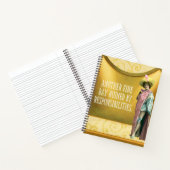 Funny ruiniert durch Verantwortlichkeiten Uni Rege Notizblock (Innenseite)