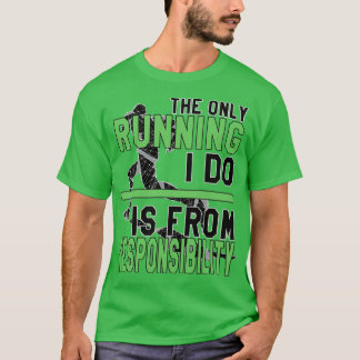 Funny Run, grün T-Shirt