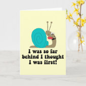 Funny Run Karte (Gelbe Blume)