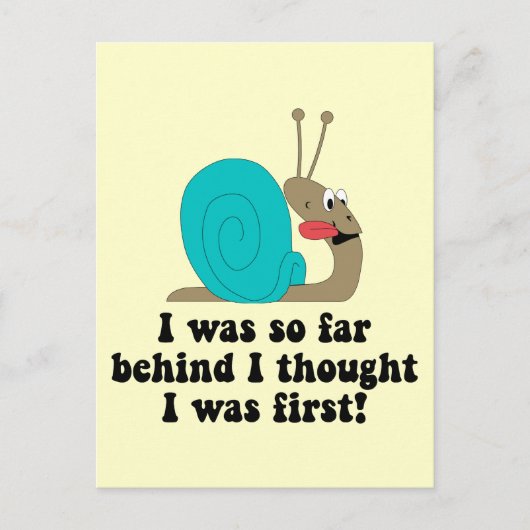 Funny Run Postkarte (Vorderseite)
