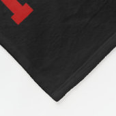 Funny Run Stesl Ich wage es, Sie Baseball Catcher Fleecedecke (Ecke)