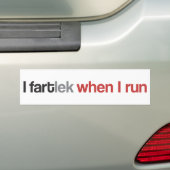 Funny Runner I FARTlek, wenn ich laufen © Autoaufk Autoaufkleber (Auf Auto)