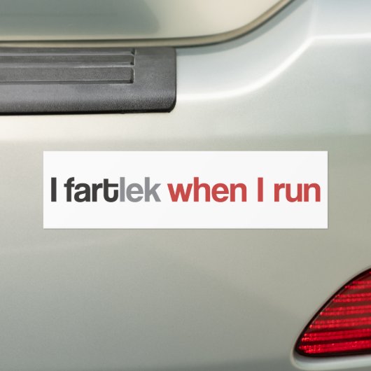 Funny Runner I FARTlek, wenn ich laufen © Autoaufk Autoaufkleber (Auf Auto)