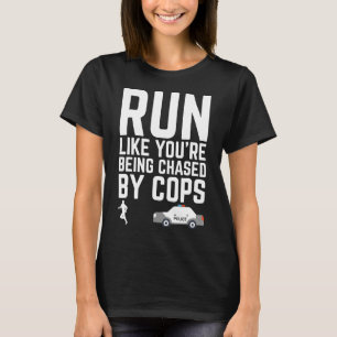 Funny Runner Lauf Motivation Shirt mit Sprichwort