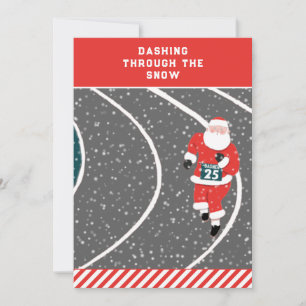 Funny Runner Weihnachtskarten Feiertagskarte