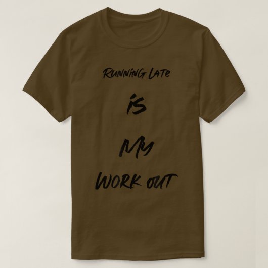 Funny Running Camp T-Shirt (Design vorne)