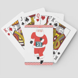 Funny Running Christmas Playing Cards Spielkarten