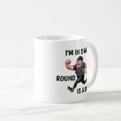 Funny Running Man Kaffeetasse (VorderseiteRechts)