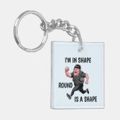 Funny Running Man Schlüsselanhänger (Vorderseite links)