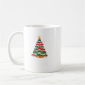 Funny Running Scute Ss Cute Sss Christmas Tree Lig Kaffeetasse (Links)