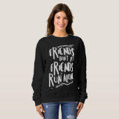 Funny Running Shirt Friends Marathon Runners Gesch (Vorne ganz)