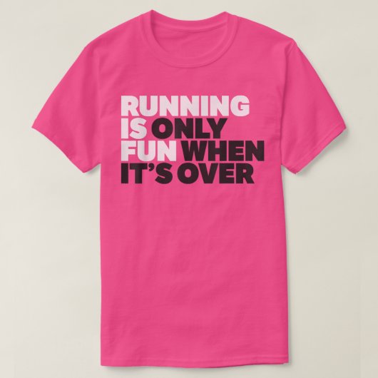 Funny Running Shirt Gym Motivation Workout Runner (Design vorne)