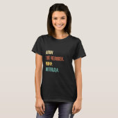 Funny Russian First Name Design - Aron T-Shirt (Vorne ganz)