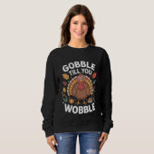 Funny Rustic Farmhouse Erntedank Sweatshirt (Vorne ganz)