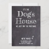 Funny Rustic Wir haben Bewegung Hunde bewegen Ankü Ankündigung (Vorderseite)