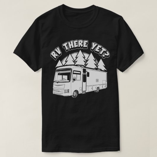 Funny RV Camping Class A Motorhome Familienurlaub T-Shirt (Design vorne)
