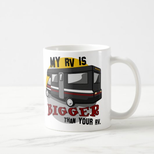 Funny RV Camping Kaffee Tasse (Rechts)