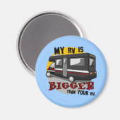 Funny RV Camping Magnet (Vorderseite/Rückseite)