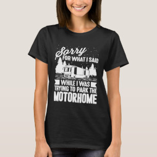 Funny Rv Camping Männer Frauen Campingplatz Parkha T-Shirt