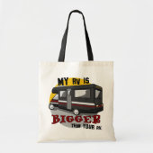 Funny RV Camping Tote Bag Tragetasche (Vorne)