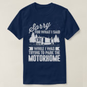 Funny RV Camping's Men Camp Parkplatz Motorhom T-Shirt (Design vorne)