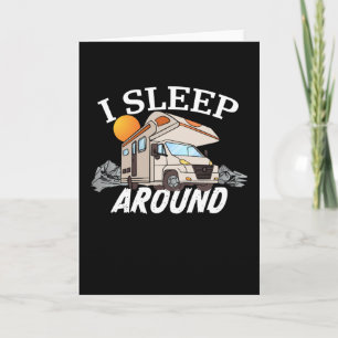 Funny RV Motorhome Camper van Owner Geschenk Karte