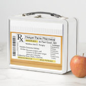 Funny RX Custom Metal Lunch Box (Beispiel)